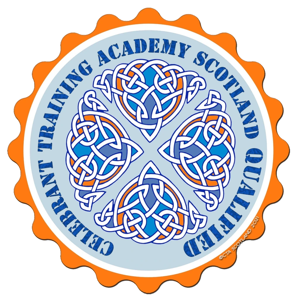 the celebrant training academy scotland seal is displayed here